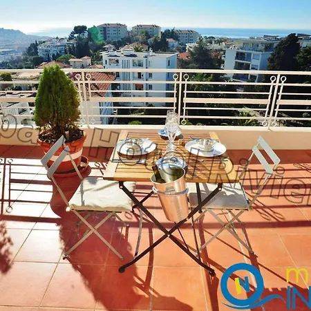 Riviera: Luxurious Loft With Sea View Terraces Apartment Nice